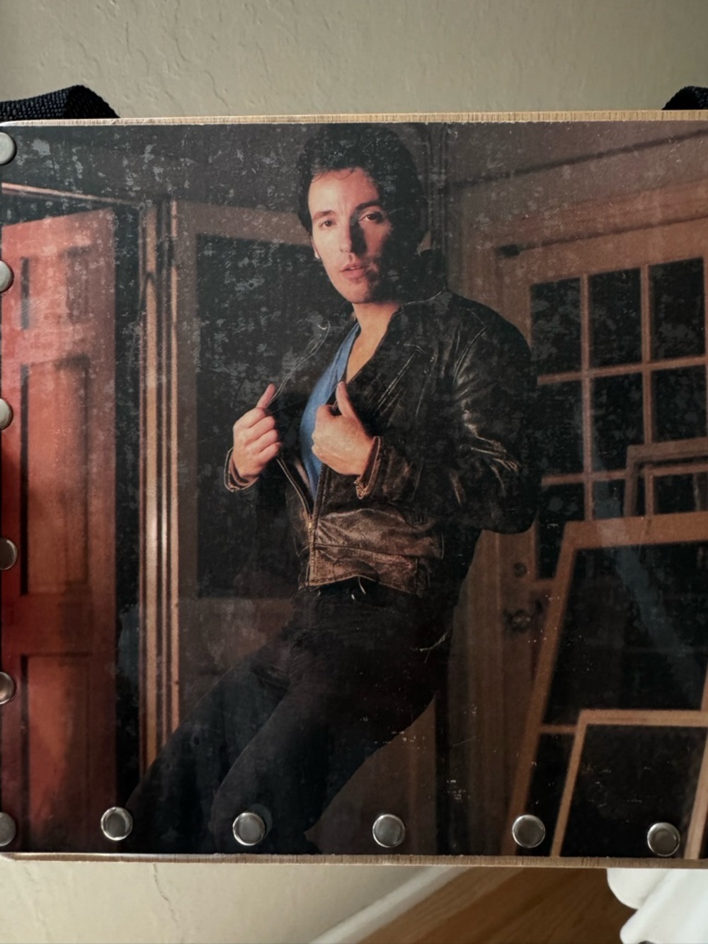 RARE Bruce Springsteen Vintage Vinyl Record Handbag “The River” - Picture 10 of 16